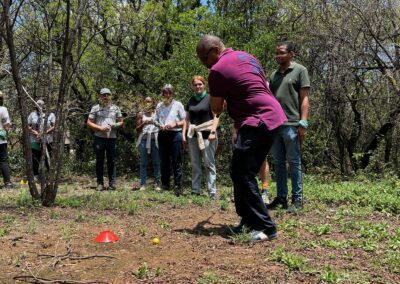 Amazing Race Event - the Safari Golf activity at Thabo Eco Hotel for Aluwani Year End Event